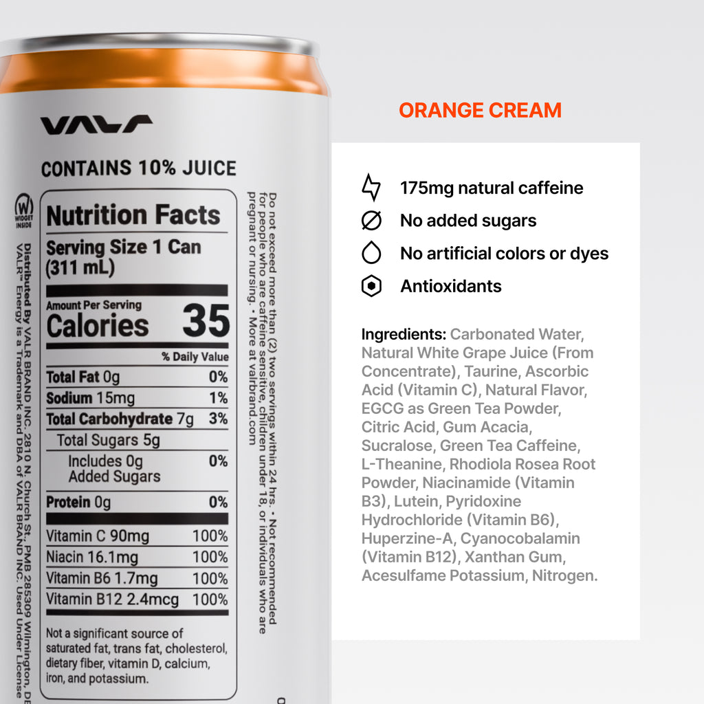 Nitrogen-Infused Orange Cream