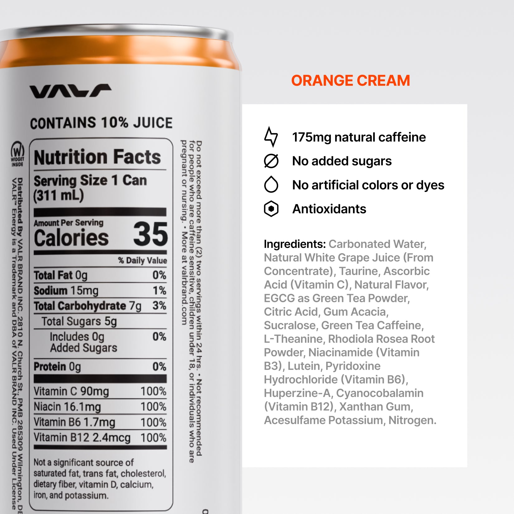 Nitrogen-Infused Orange Cream