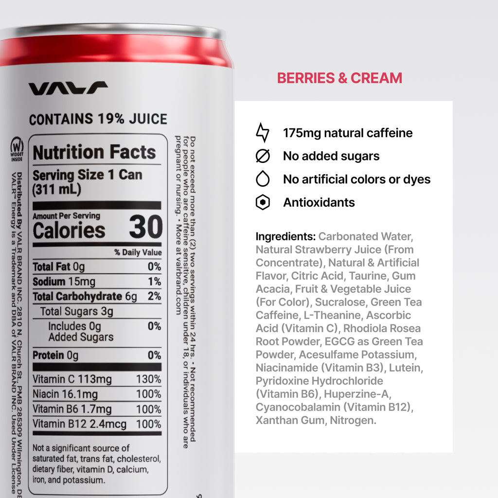 Nitrogen-Infused Berries & Cream