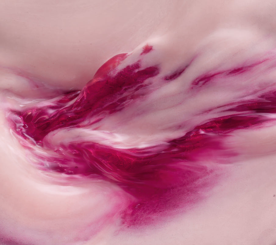 Nitrogen-Infused Blueberries & Cream